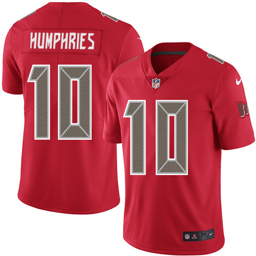 Nike Buccaneers #10 Adam Humphries Red Men's Stitched NFL Limited Rush Jersey